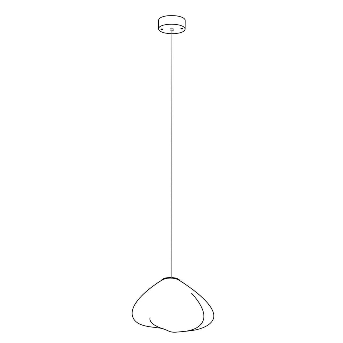 LENTE Glass Dome Cluster Pendant Light