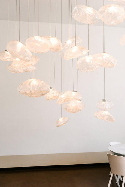 LENTE Glass Dome Cluster Pendant Light