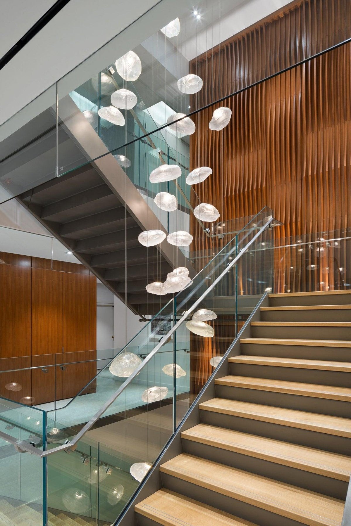 LENTE Glass Dome Cluster Pendant Light