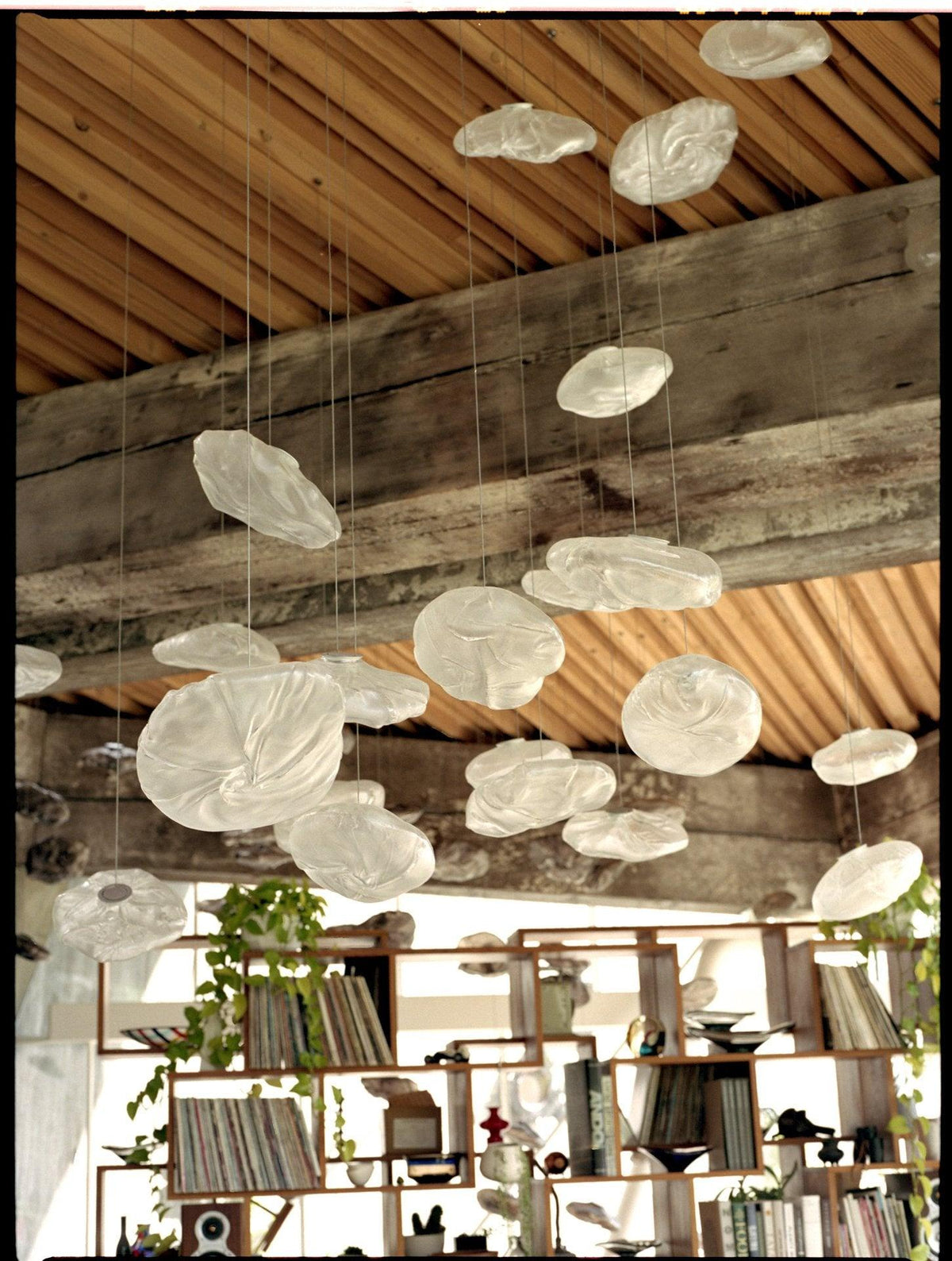 LENTE Glass Dome Cluster Pendant Light