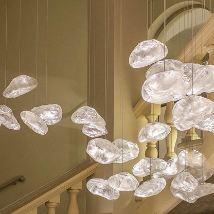 LENTE Glass Dome Cluster Pendant Light