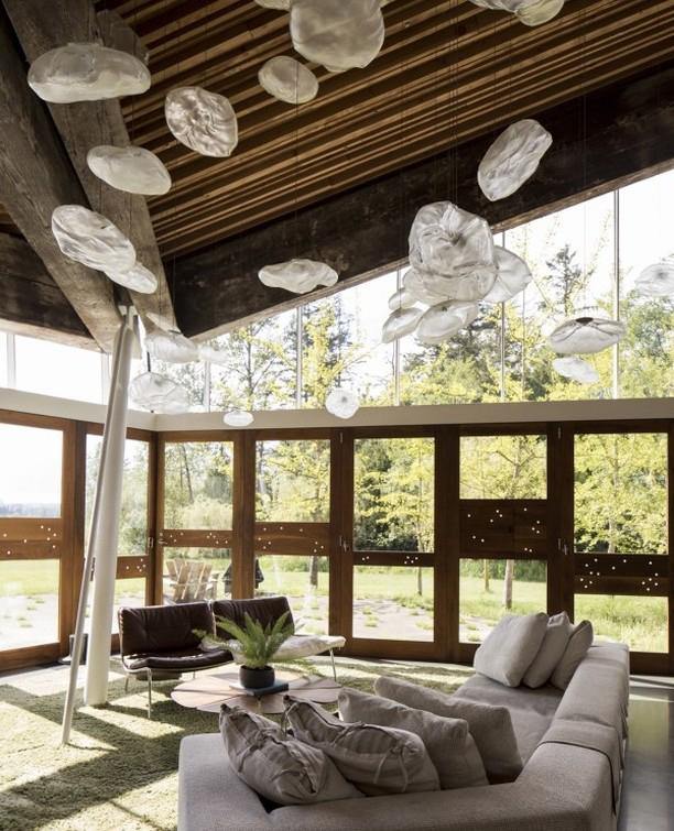 LENTE Glass Dome Cluster Pendant Light