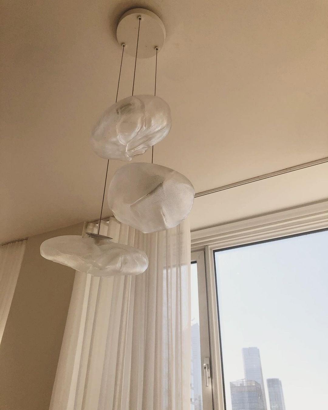 LENTE Glass Dome Cluster Pendant Light
