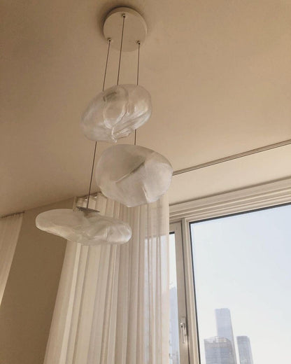 LENTE Glass Dome Cluster Pendant Light