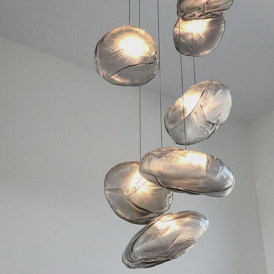 LENTE Glass Dome Cluster Pendant Light