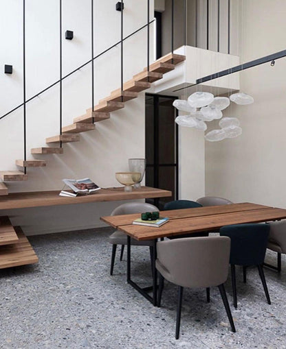 LENTE Glass Dome Cluster Pendant Light