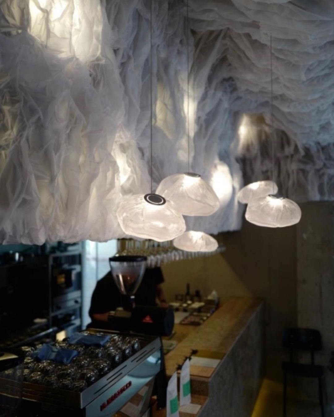 LENTE Glass Dome Cluster Pendant Light