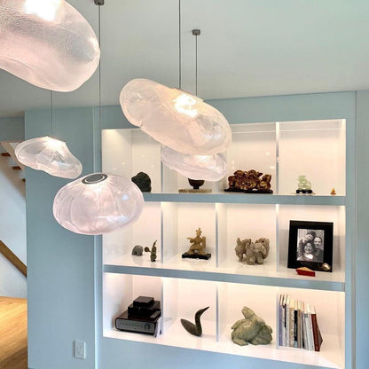 LENTE Glass Dome Cluster Pendant Light