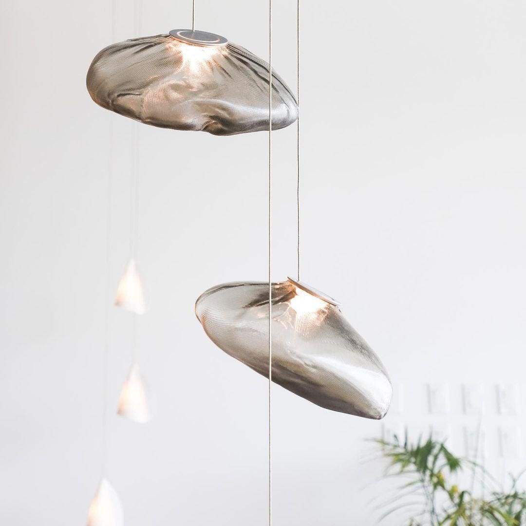 LENTE Glass Dome Cluster Pendant Light
