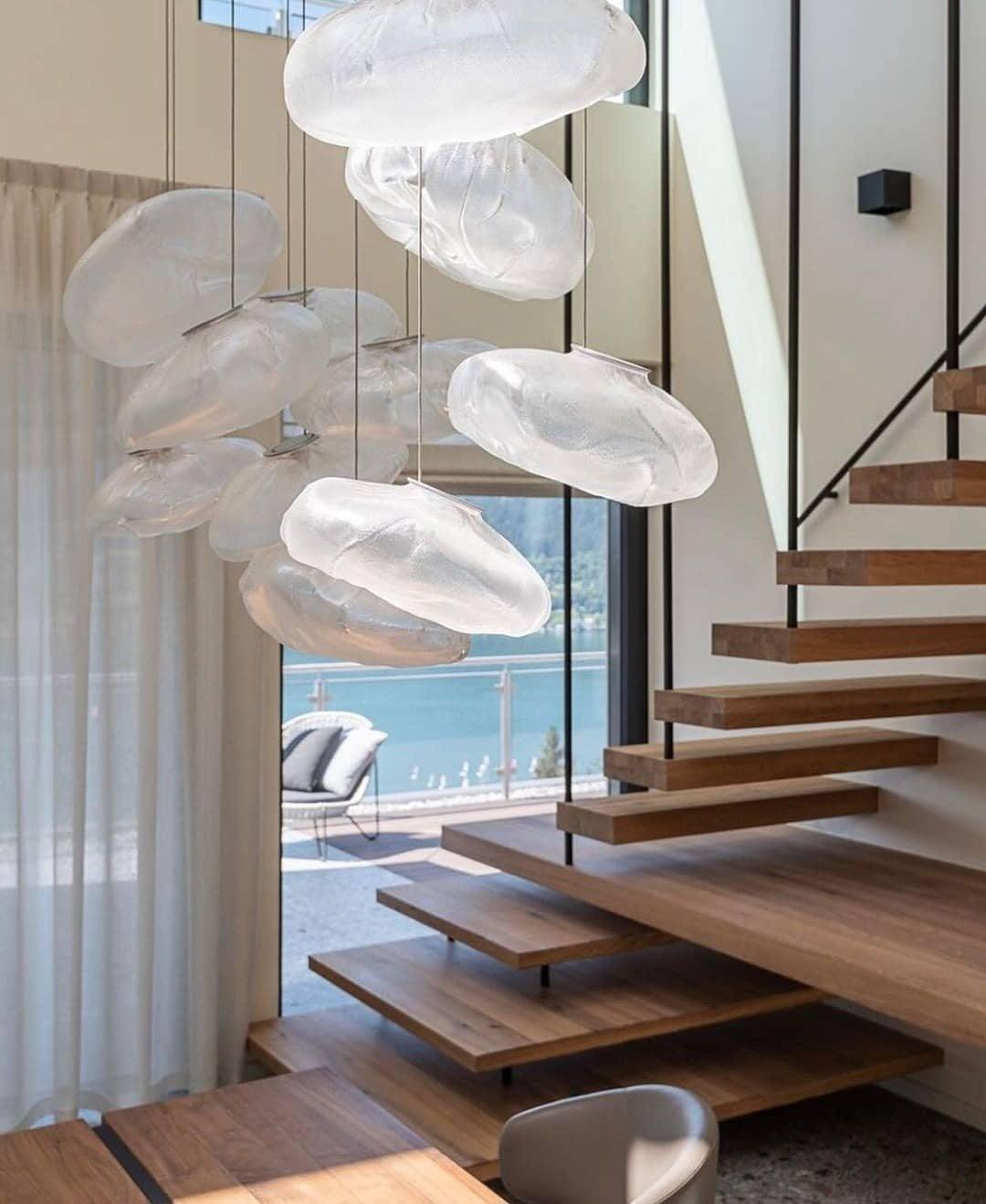 LENTE Glass Dome Cluster Pendant Light