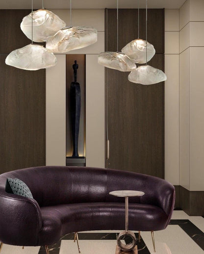 LENTE Glass Dome Cluster Pendant Light