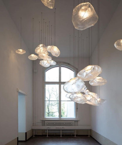 LENTE Glass Dome Cluster Pendant Light