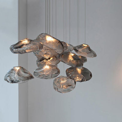 LENTE Glass Dome Cluster Pendant Light