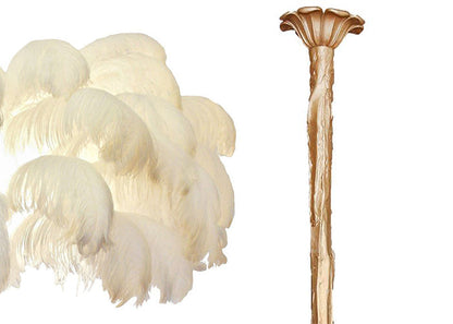 Feather Ostrich Chandelier