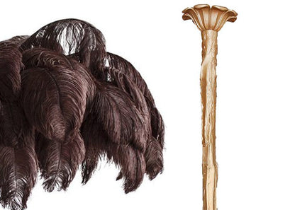 Feather Ostrich Chandelier