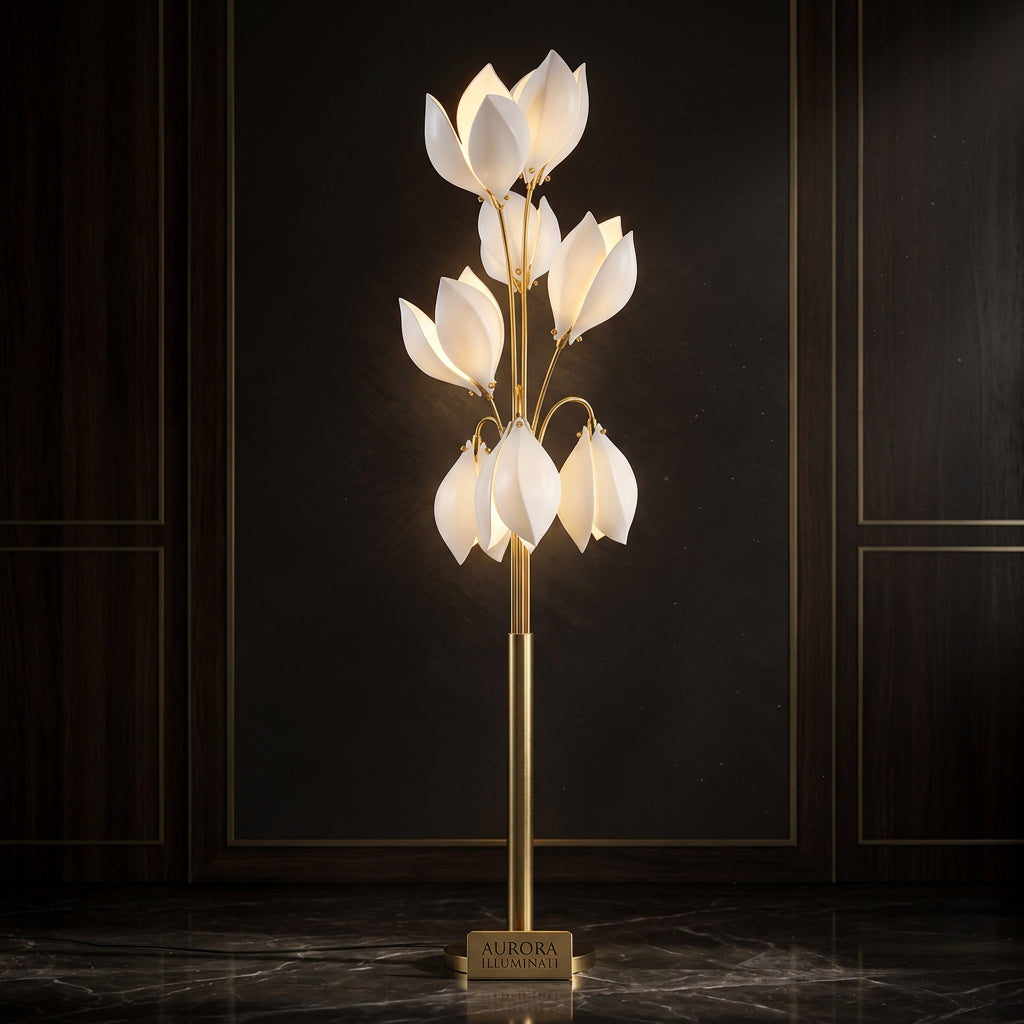 FIORITA Ceramic Magnolia  Lamp