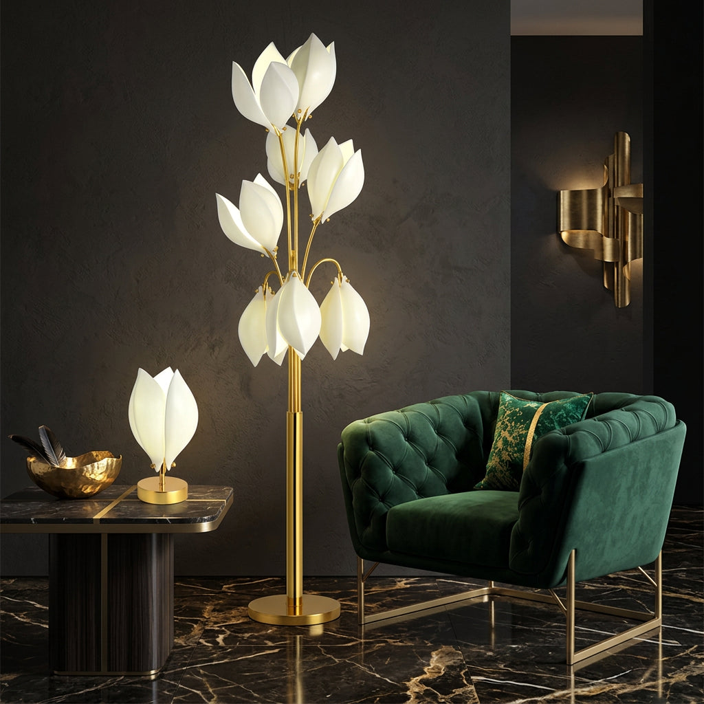 FIORITA Ceramic Magnolia  Lamp
