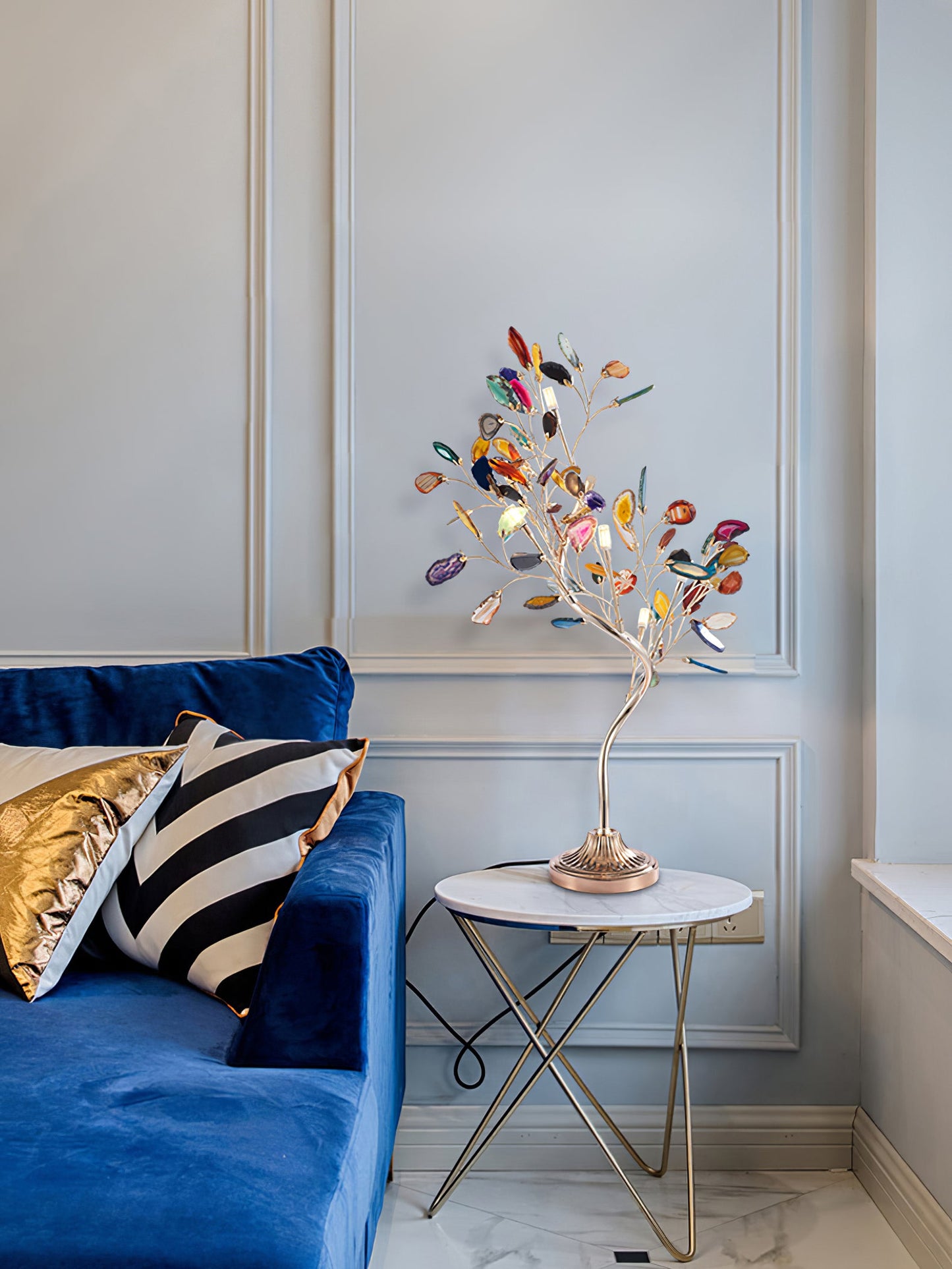 Villa Luxury Agate Chandelier