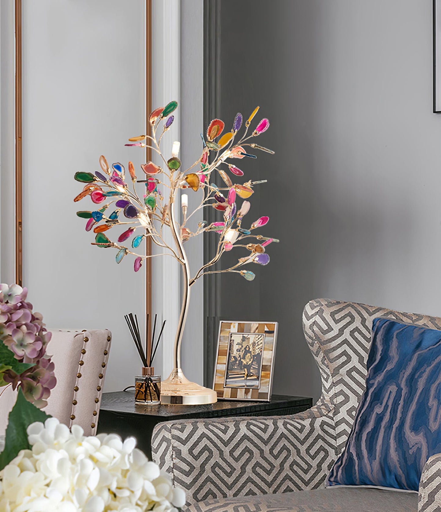 Villa Luxury Agate Chandelier