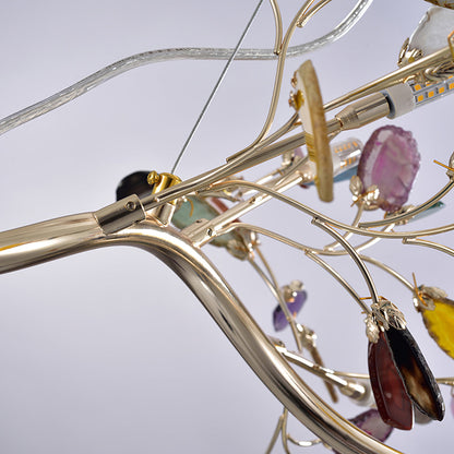 Villa Luxury Agate Chandelier