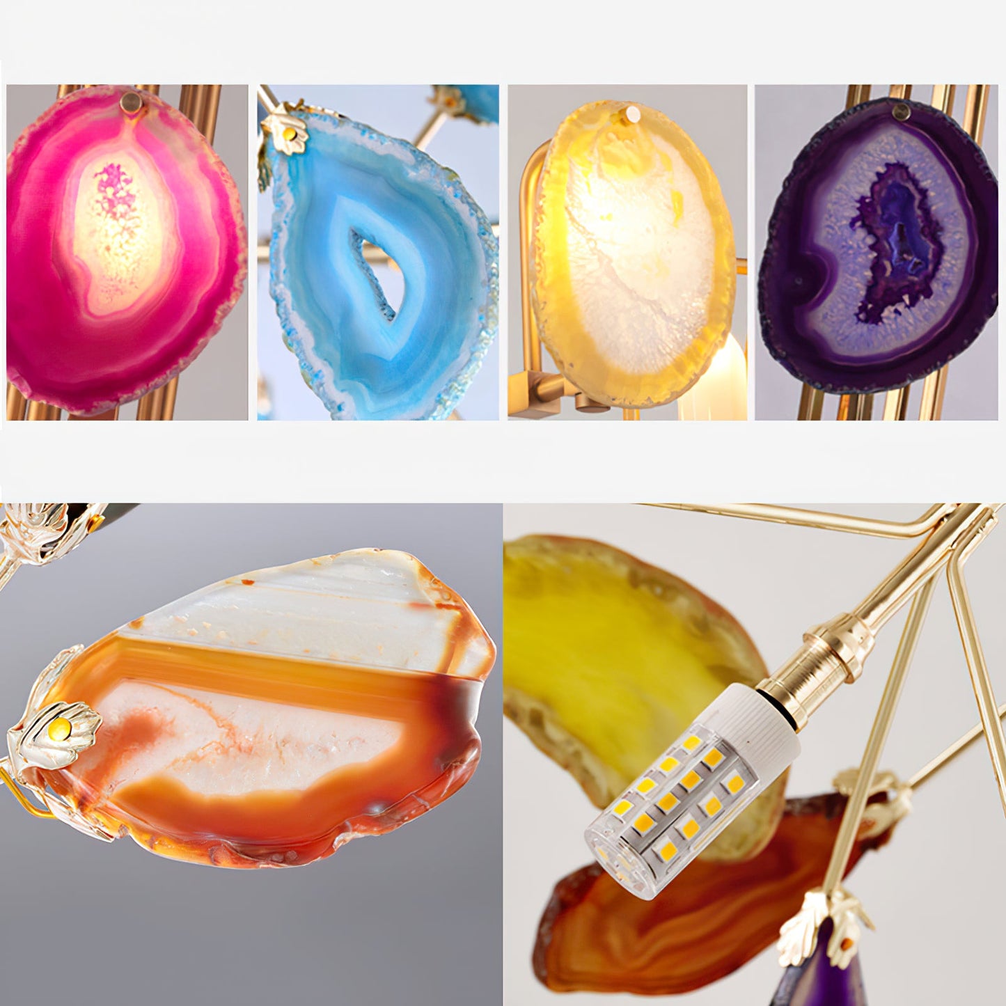 Agate Wall Lamp