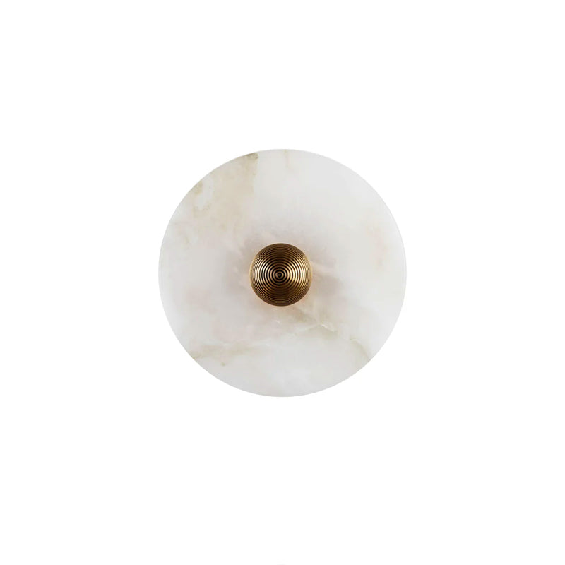 Median Alabaster  Sconce