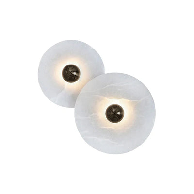 Median Alabaster  Sconce
