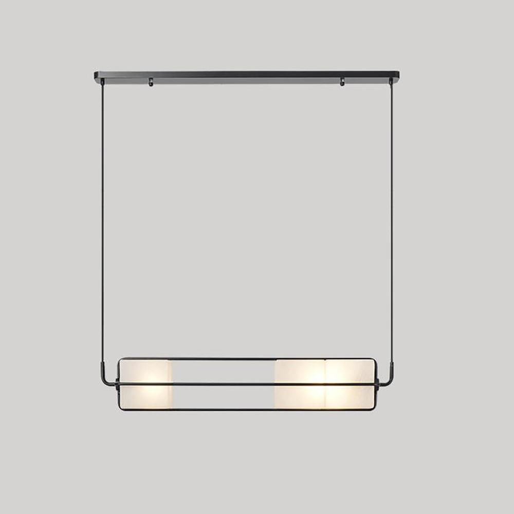 GHIACCIO Sandblasted Glass Cube Chandelier
