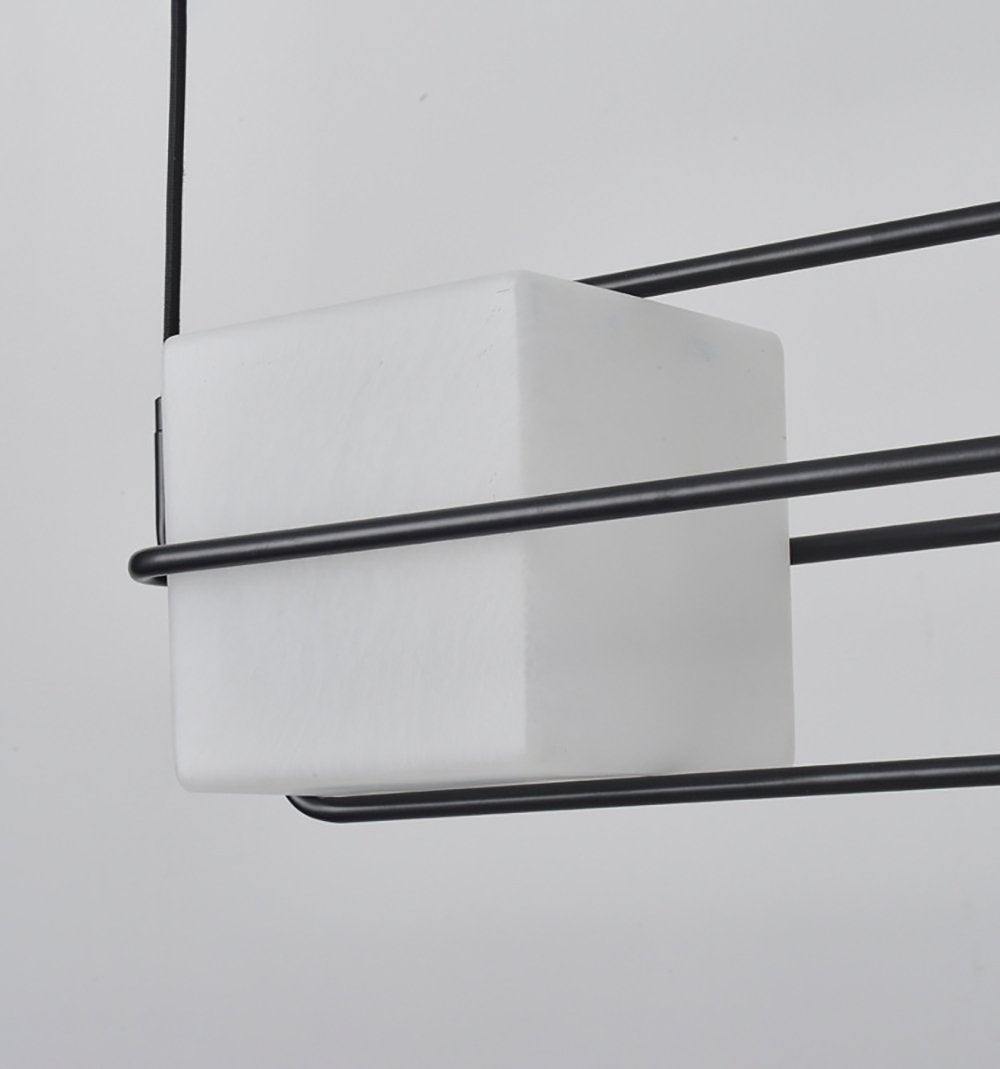 GHIACCIO Sandblasted Glass Cube Chandelier