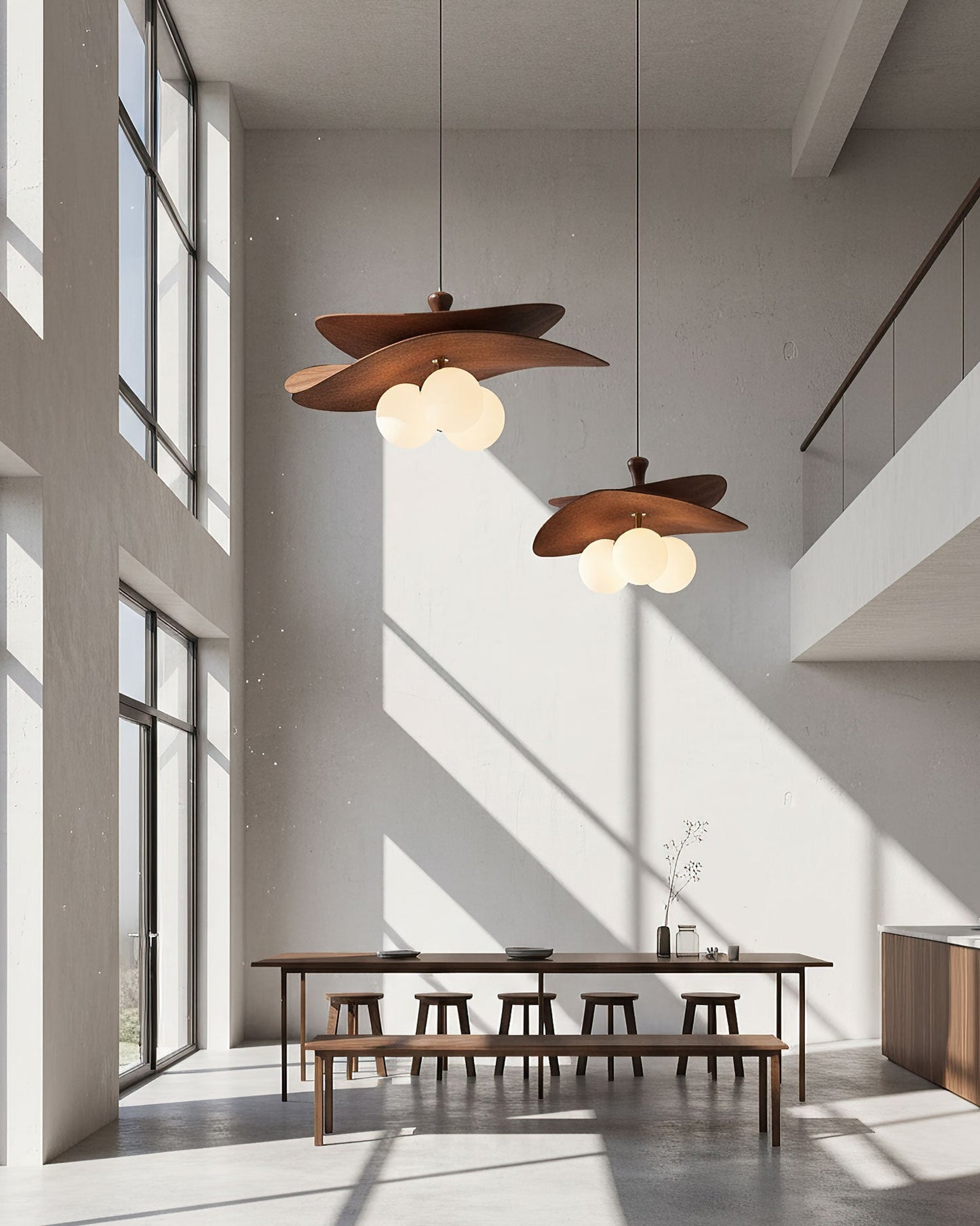Rattan Weave Vintage Pendant Light
