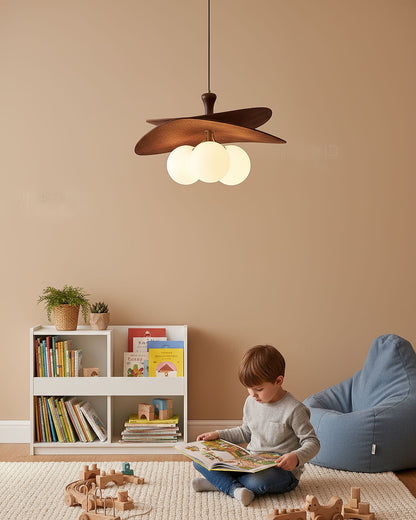 Rattan Weave Vintage Pendant Light