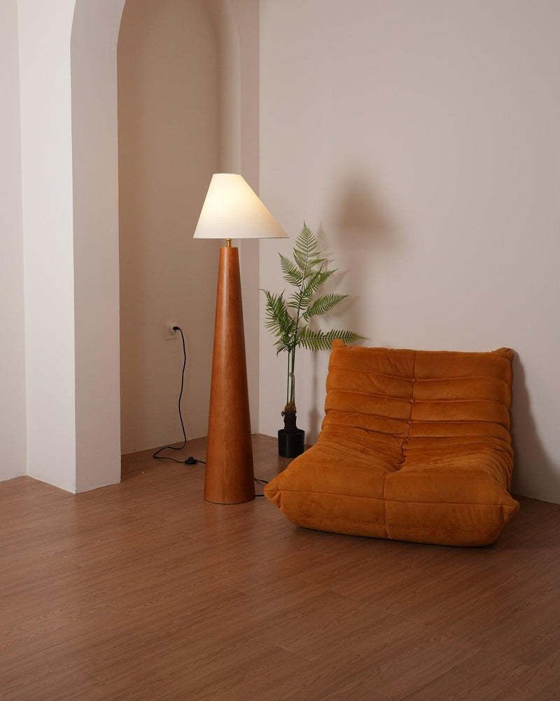 Luxury Wooden Floor Lamp