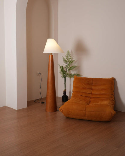 Luxury Wooden Floor Lamp