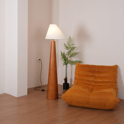 Luxury Wooden Floor Lamp