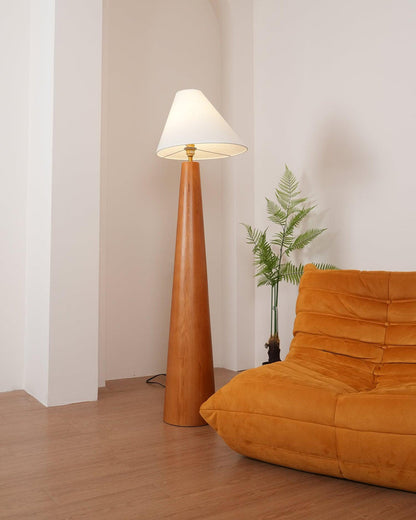 Luxury Wooden Floor Lamp