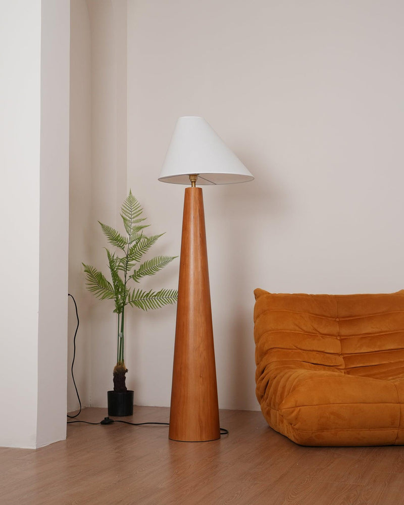 Luxury Wooden Floor Lamp