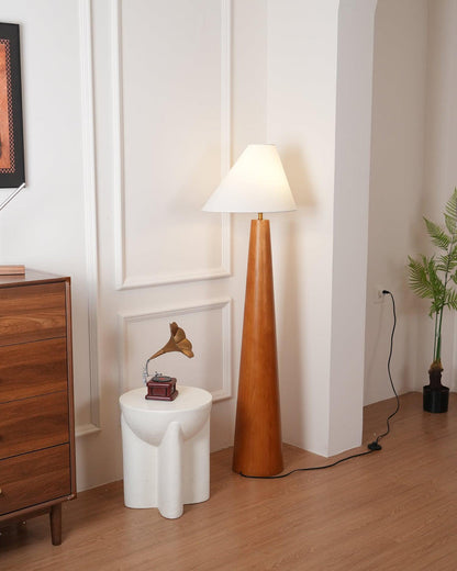 Luxury Wooden Floor Lamp