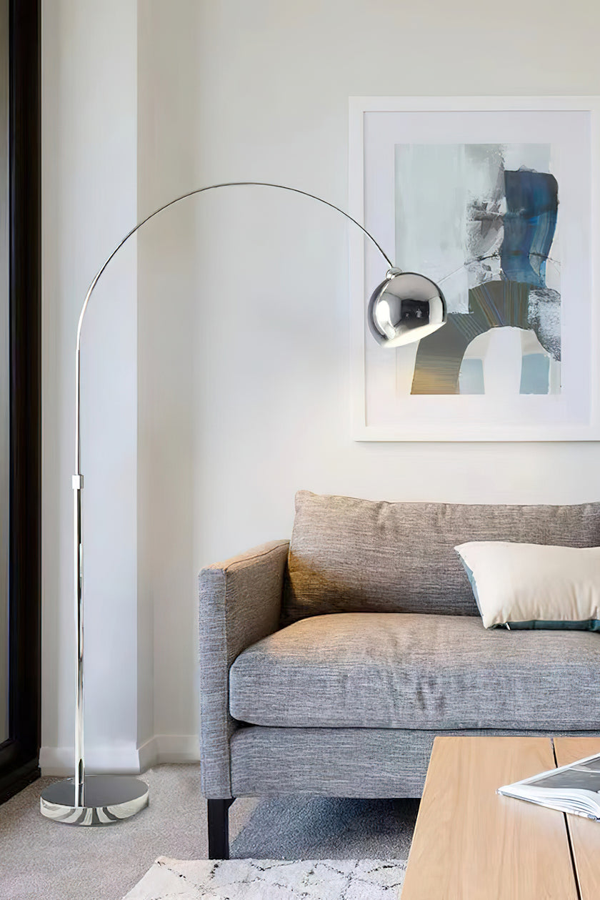 Sora Telescopic Floor Lamp – Adjustable Arc Reading Lamp