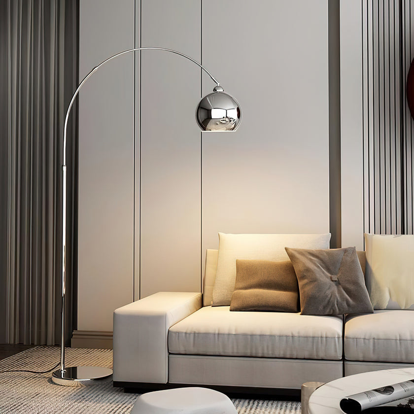 Sora Telescopic Floor Lamp – Adjustable Arc Reading Lamp