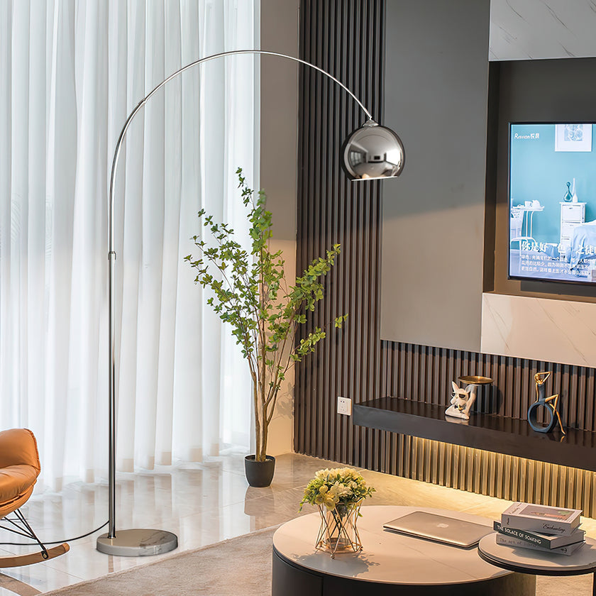 Sora Telescopic Floor Lamp – Adjustable Arc Reading Lamp