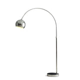 Sora Telescopic Floor Lamp with adjustable arm and tilting head