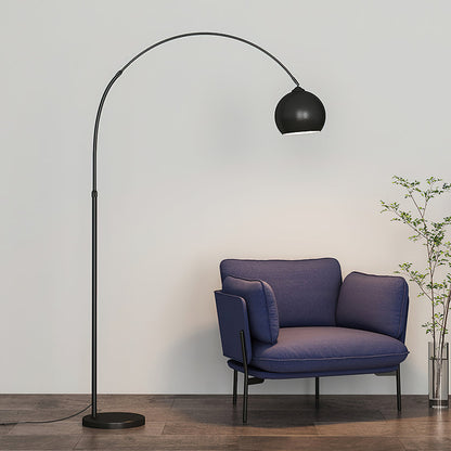 Sora Telescopic Floor Lamp in Black
