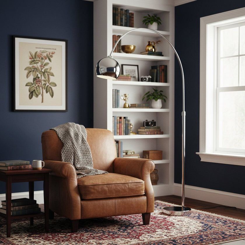 Sora Telescopic Floor Lamp – Adjustable Arc Reading Lamp