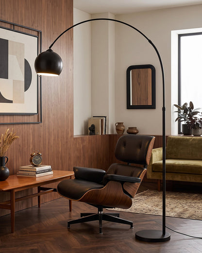 Sora Telescopic Floor Lamp – Adjustable Arc Reading Lamp