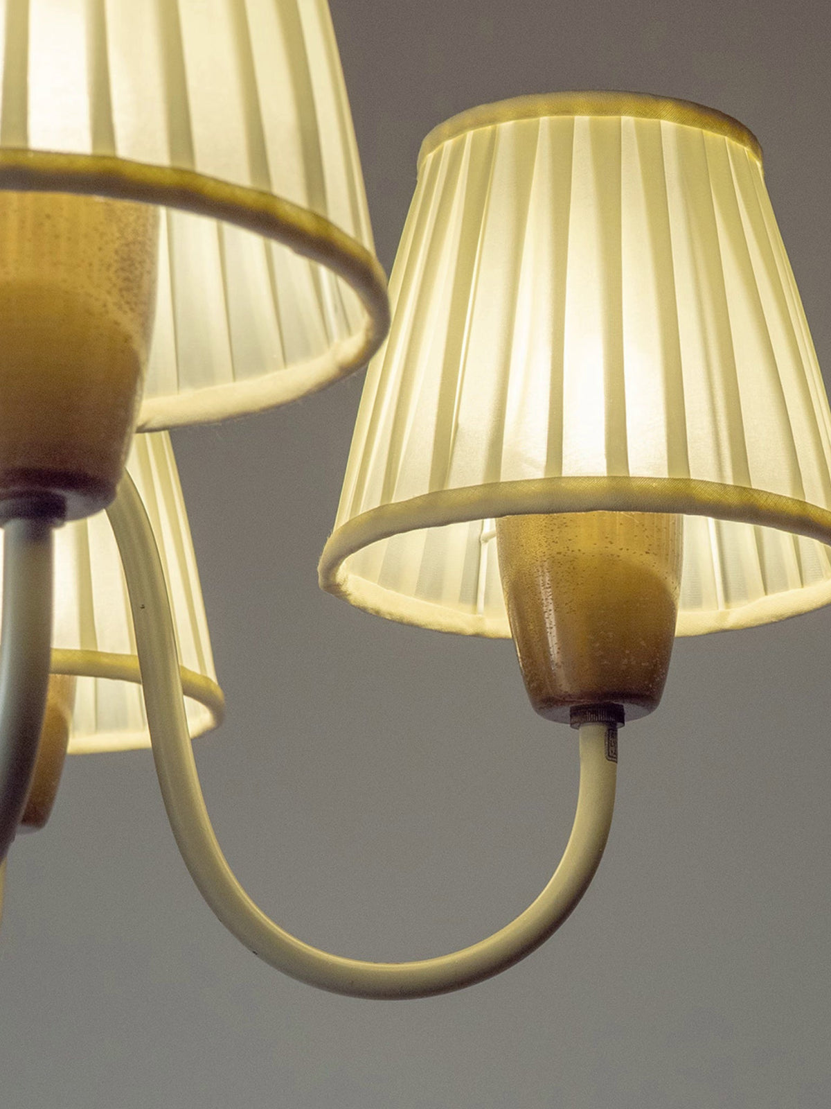 CASCINA Wood & Iron 5-Light Chandelier