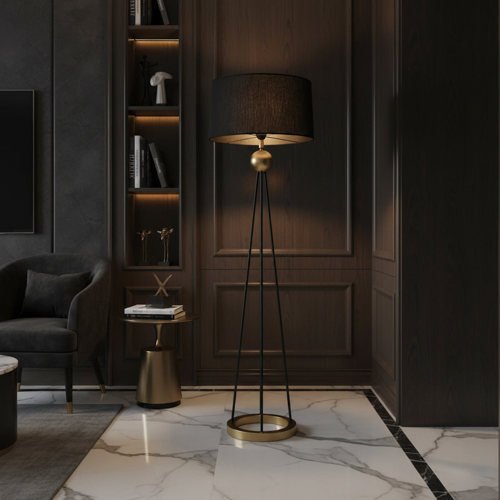 Aurelia Modern Tripod Floor Lamp