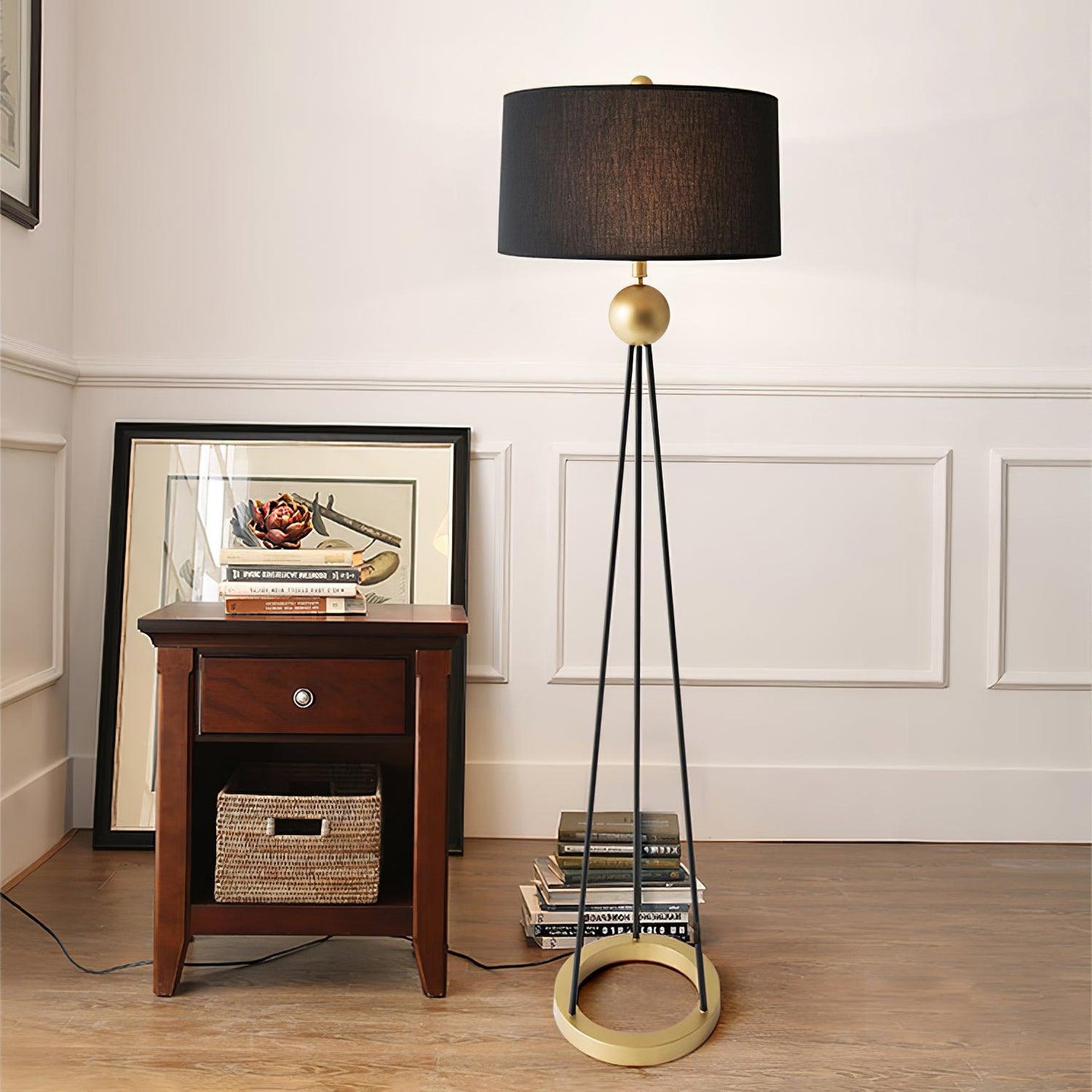Aurelia Modern Tripod Floor Lamp