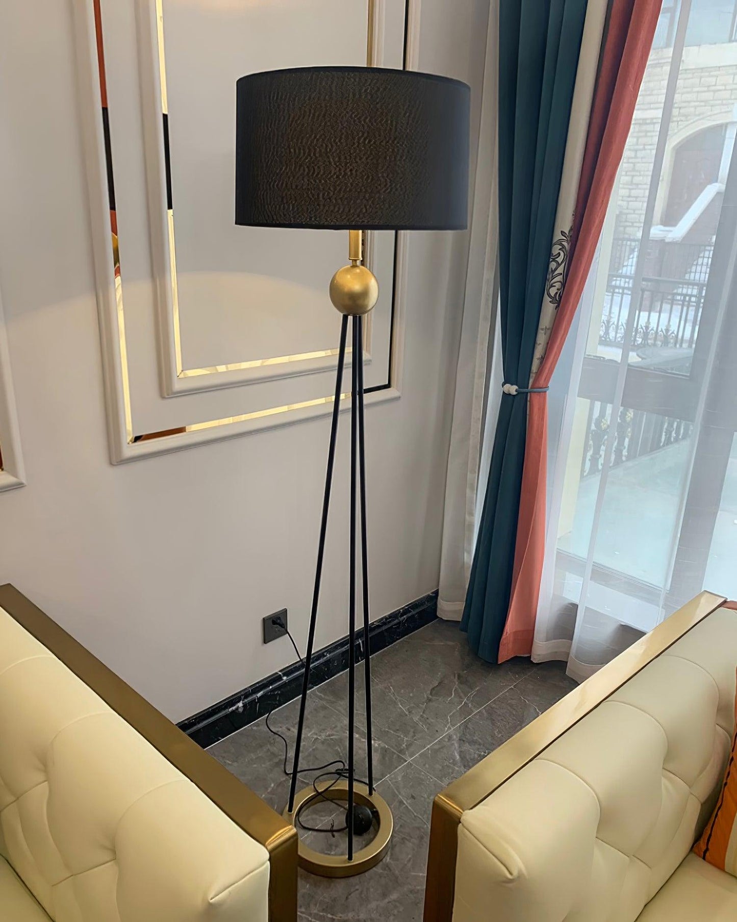 Aurelia Modern Tripod Floor Lamp
