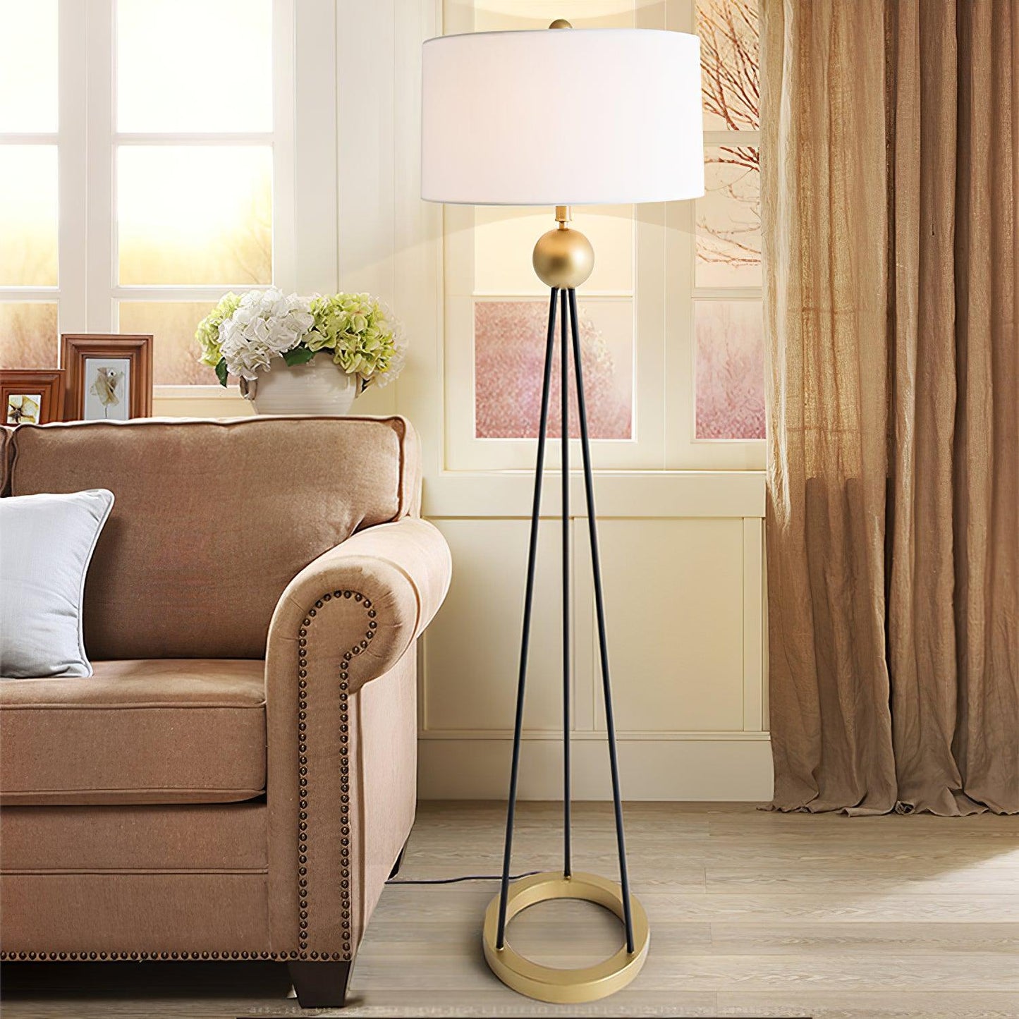 Aurelia Modern Tripod Floor Lamp