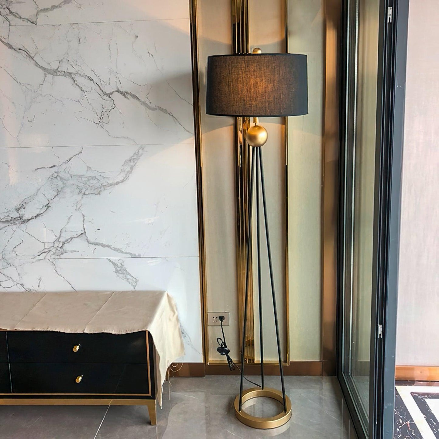 Aurelia Modern Tripod Floor Lamp